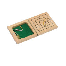 Wooden Maze Game Board Game (CB1171-1)